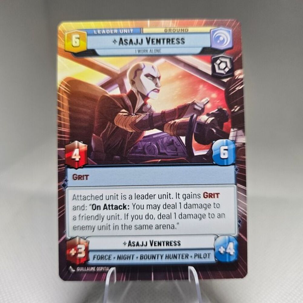 Asajj Ventress - I Work Alone #263 Star Wars Unlimited: Jump to Lightspeed
